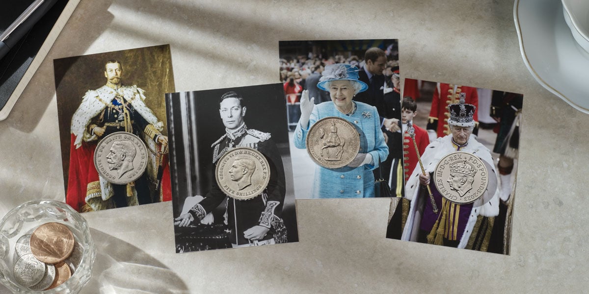 The House of Windsor Four-Coin Crown Set 