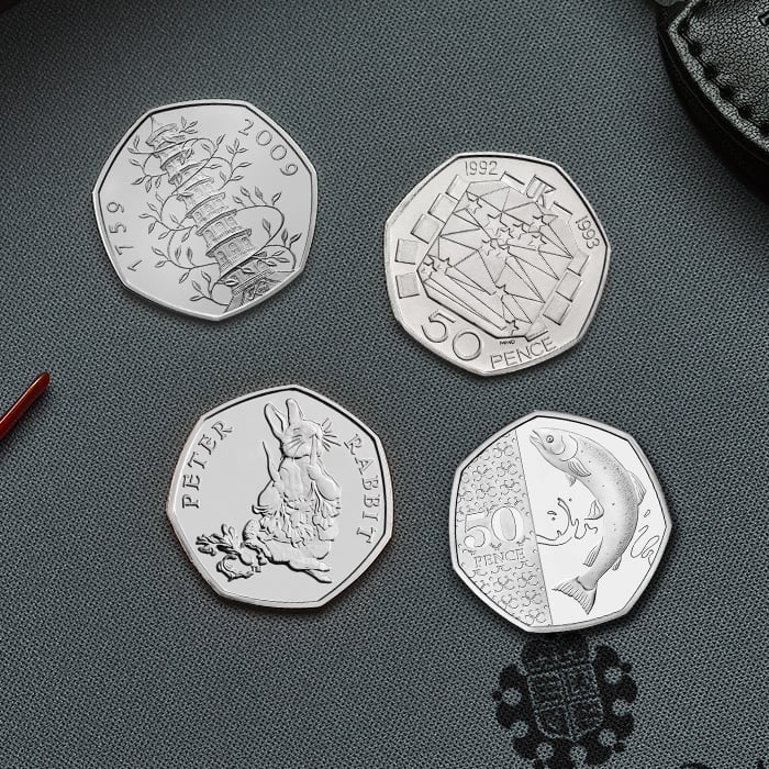 The Rarest 50p Coins