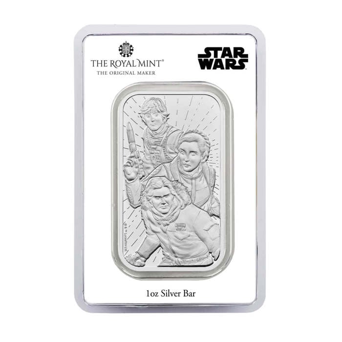 Star Wars Light Side 2024 1oz Silver Minted Bar