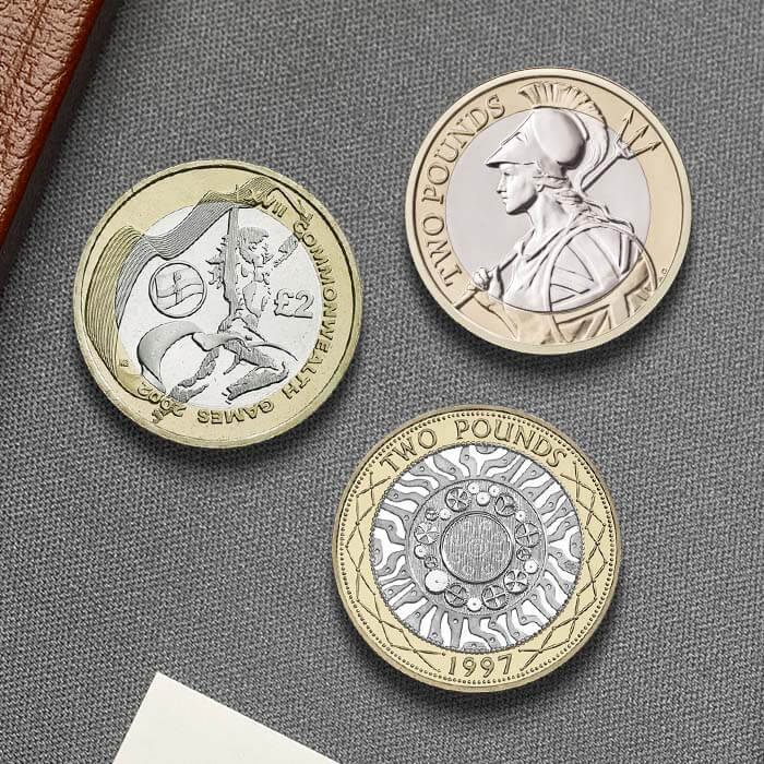 The Rarest UK £2 Coins