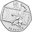 Handball 50p Coin