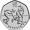 Hockey 50p Coin