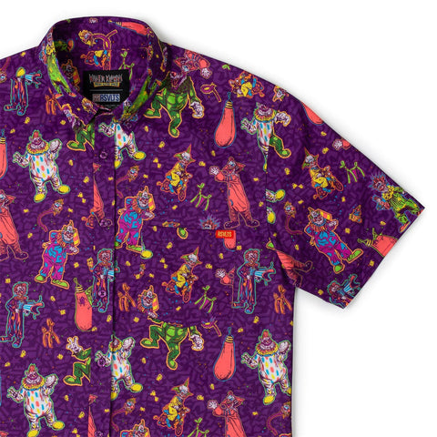 rsvlts-xs-killer-klowns-from-outer-space-short-sleeve-shirt-killer-klowns-from-outer-space-klown-kaos-kunuflex-short-sleeve-shirt