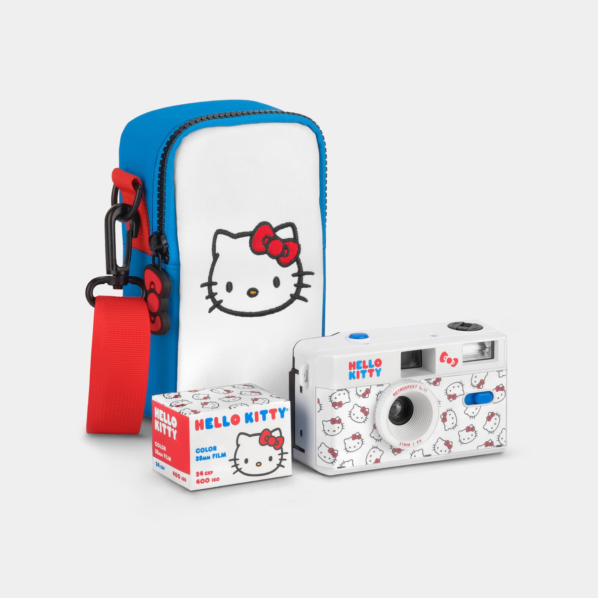 Hello Kitty Classic FC-11 35mm Camera Bag and Film Gift Box Toys&Games Retrospekt