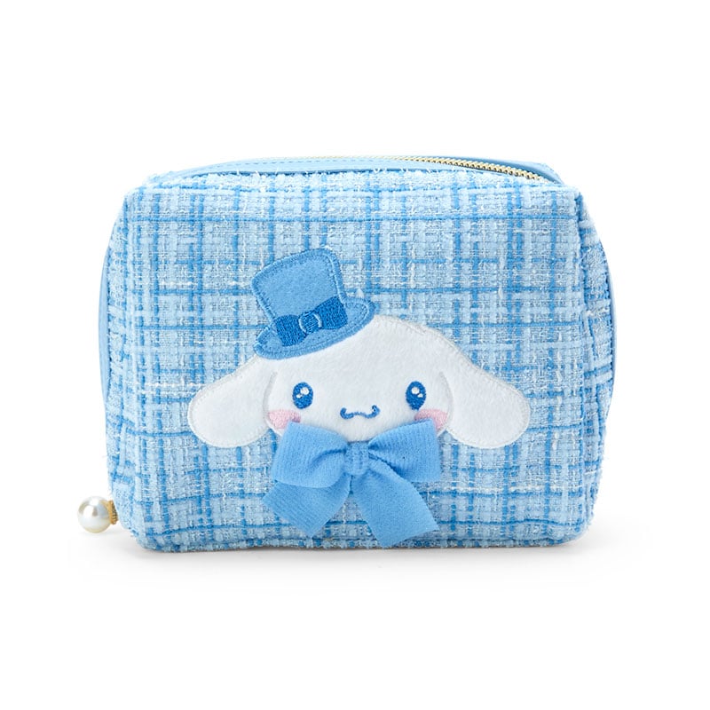 Cinnamoroll Mini Zipper Pouch (Winter Tweed Series) Bags Japan Original   