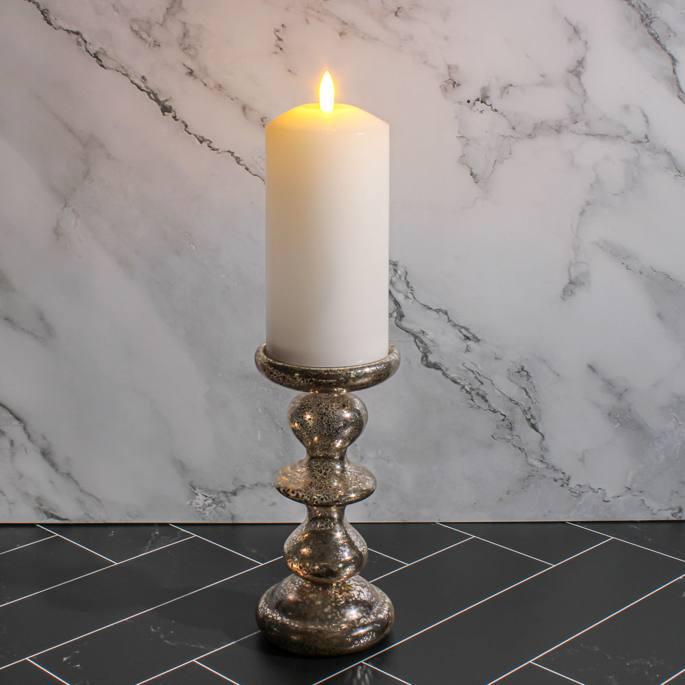 Richland 3"X6" Bullet LED Wax Candle White