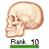 Human Skull Pagerank Button 