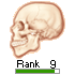 Human Skull Pagerank Button 