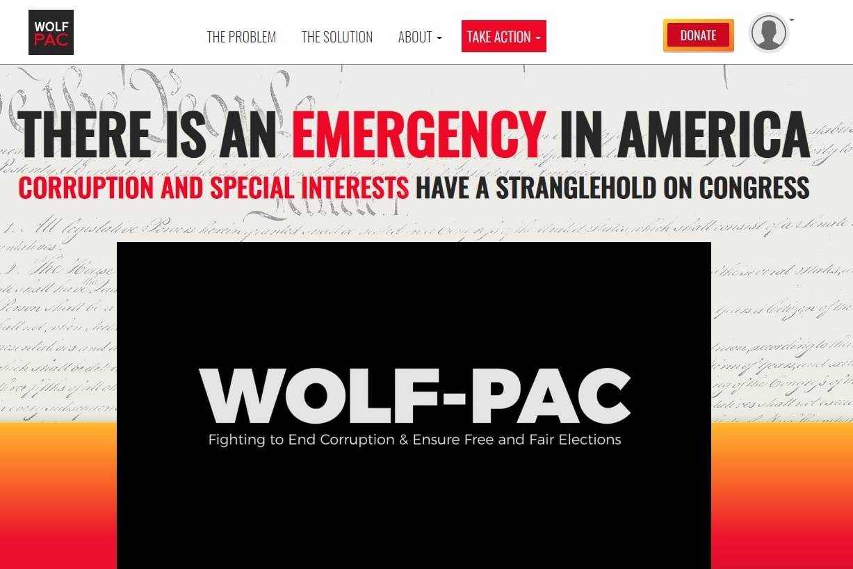 Screenshot of https://wolf-pac.com/