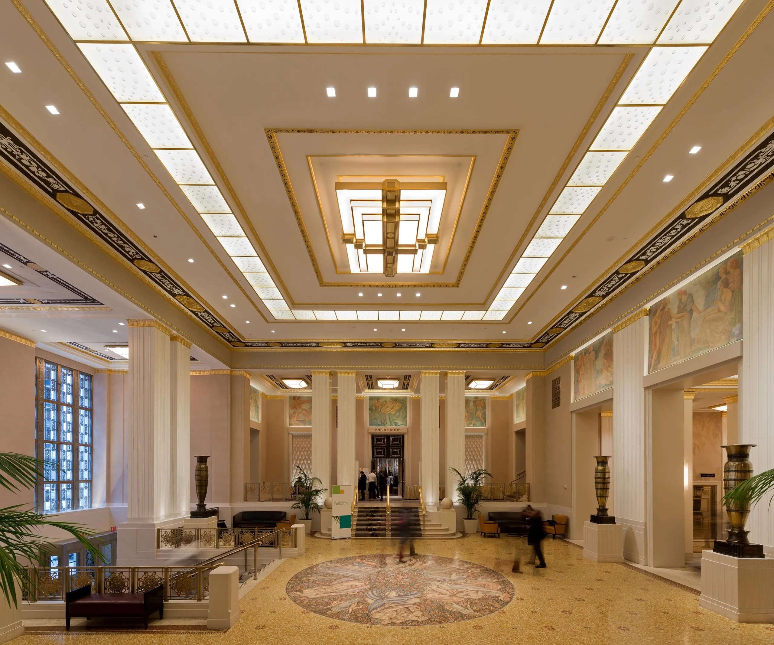 Lobby of the Waldorf Astoria