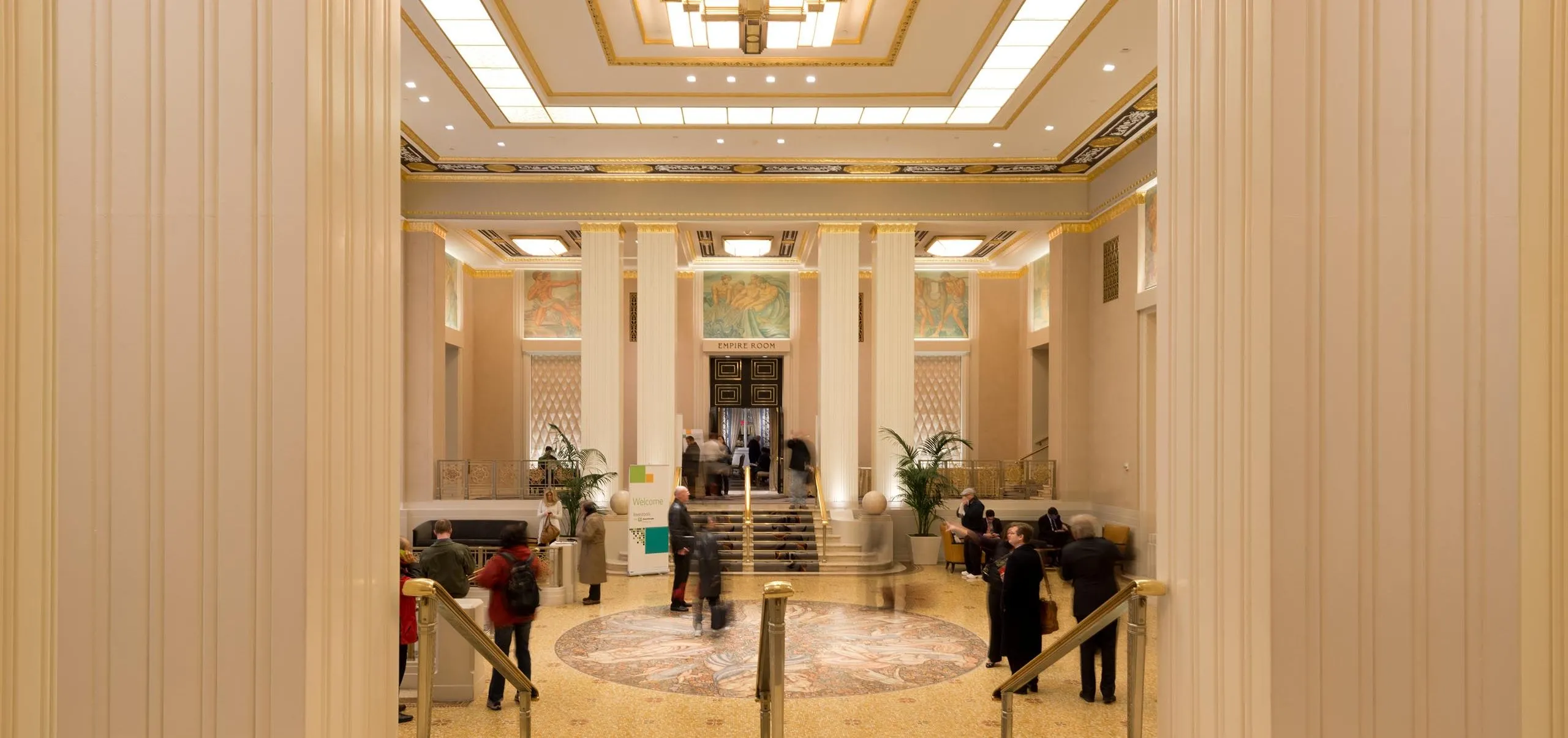 Lobby of the Waldorf Astoria