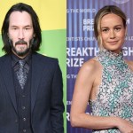 Keanu Reeves & Brie Larson