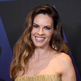 HOLLYWOOD, CA - NOVEMBER 18: Hilary Swank attends the Academy of Motion Picture Arts and Sciences' 10th annual Governors Awards at The Ray Dolby Ballroom at Hollywood & Highland Center on November 18, 2018 in Hollywood, California.