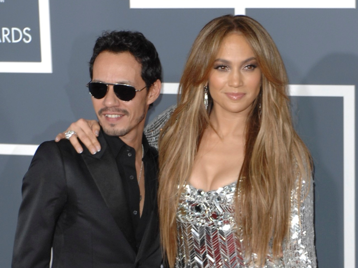 Marc Anthony, Jennifer Lopez at arrivals for The 53rd Annual GRAMMY Awards, Staples Center, Los Angeles, CA February 13, 2011.