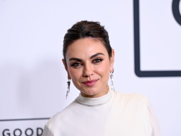 Mila Kunis at the "Goodrich" Los Angeles premiere held at AMC The Grove 14 on October 08, 2024 in Los Angeles, California. (Photo by Gilbert Flores/Variety via Getty Images)