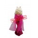 Fashion Miss Piggy Mascot Costume