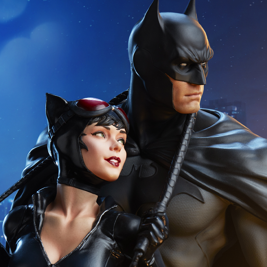 Batman and Catwoman Diorama | Sideshow Collectibles