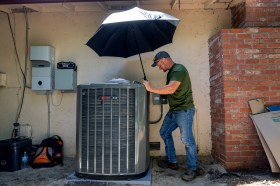 Nationwide, 92% of homes have some kind of air conditioning. In parts of the Bay Area, the rate is less than half that.