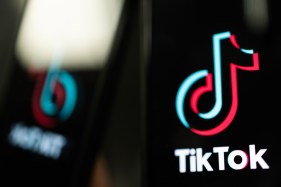 A photo illustration of the TikTok logo