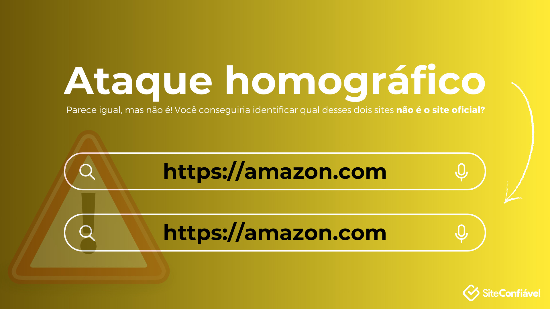 Golpe da homografia ou ataque homográfico