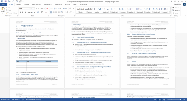 Configuration Management Plan Templates (SDLC) - Image 3