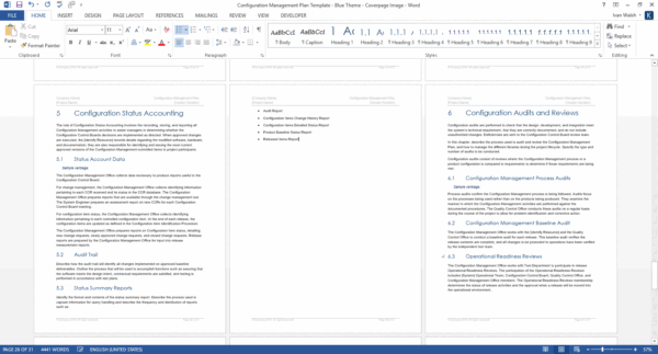 Configuration Management Plan Templates (SDLC) - Image 5