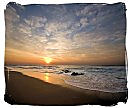 sunset over kings beach in port elizabeth, south africa