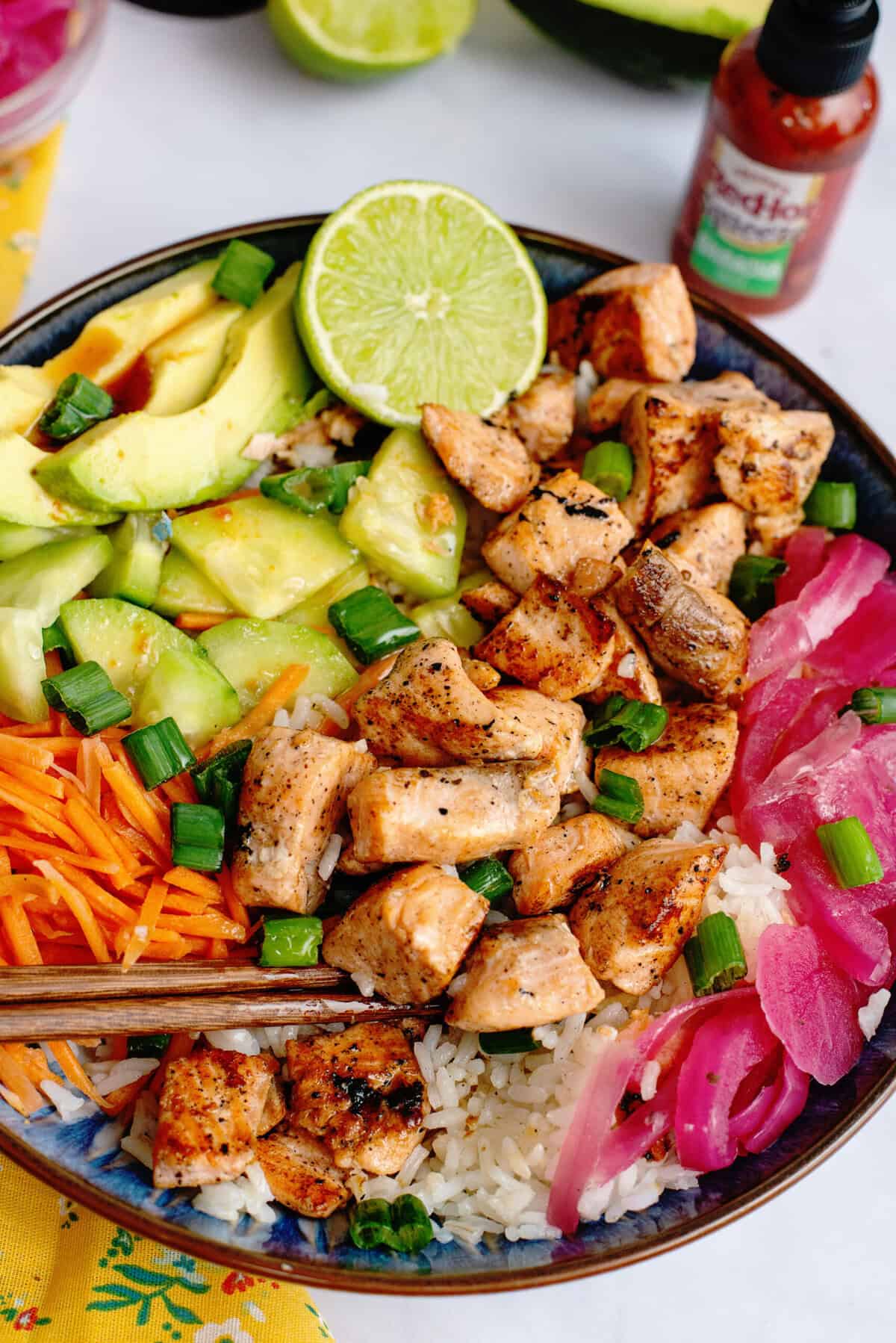 Salmon Rice Bowl