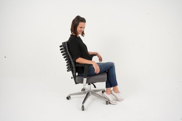 Cadeira Ergonômica Confortável para Sua Coluna. Modelo Slim