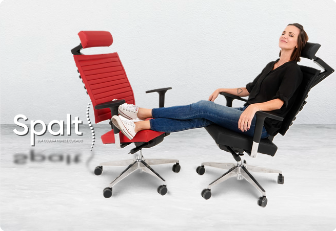 Cadeira Ergonômica Modelo Infinity - Spalt - Sua Coluna Merece Cuidado