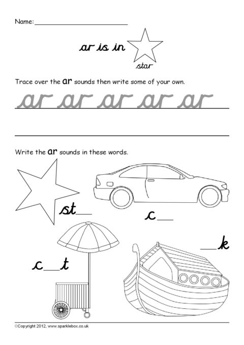 Digraph Formation Worksheets – Cursive (SB7079) - SparkleBox