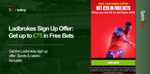 Ladbrokes sign up offer 2025: £20 free bets on sports & £50 for the casino