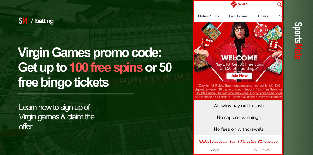 Virgin Games promo code 2025 review: Get 100 free spins