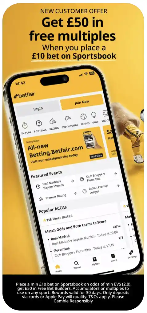 Best betting sites UK: Betfair boosts & promotions