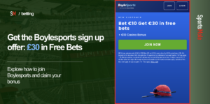 Boylesports Sign Up Offer UK: Bet £10, Get £30 In Free Bets