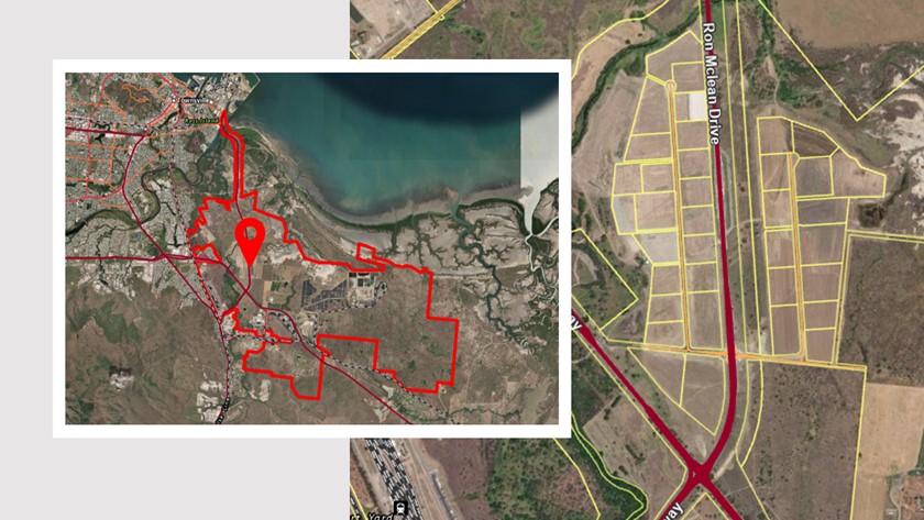 Cleveland Bay Industrial Park layout