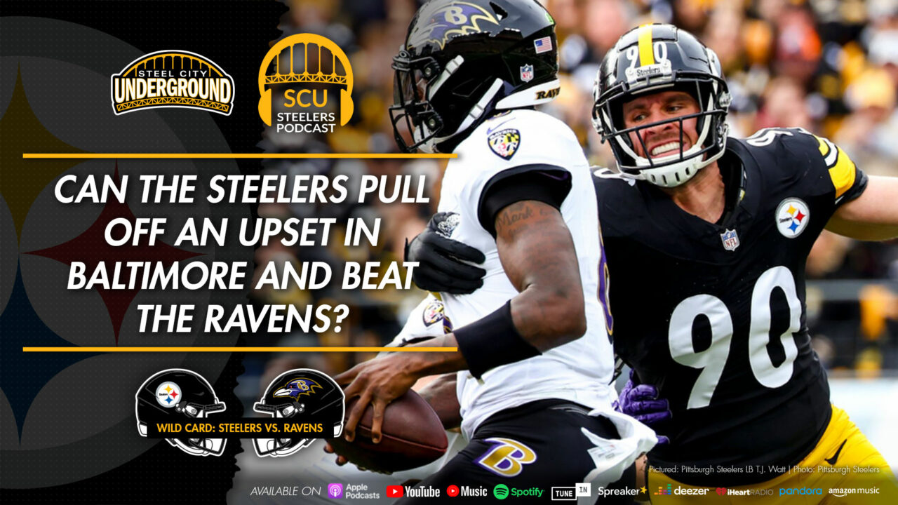 Can the Steelers pull off an upset in Baltimore and beat the Ravens?