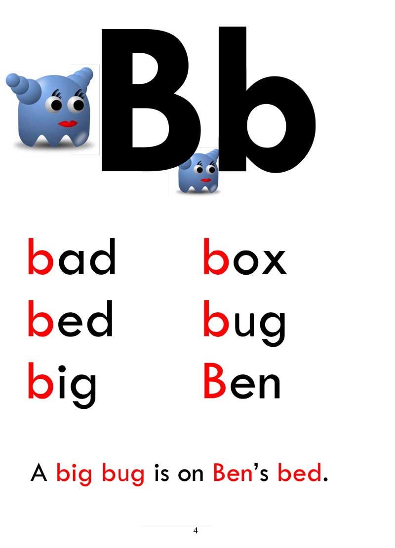 Beginner Phonics: The Letter B