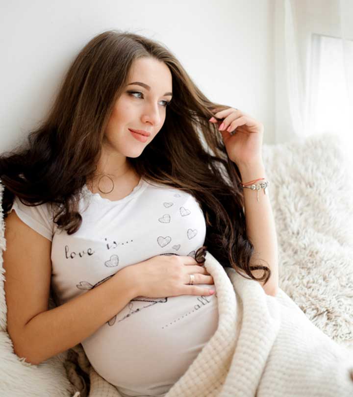 Woman With Long Hair Wondering If It Grows Faster During Pregnancy