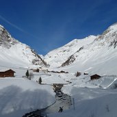 vals fane alm winter schnee