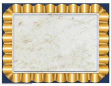 Gold Ribbon Border