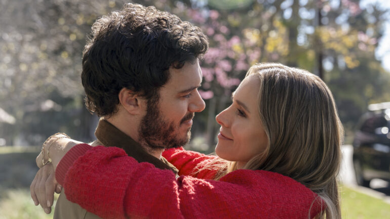 Adam Brody as Noah, Kristen Bell as Joanne in 'Nobody Wants This'