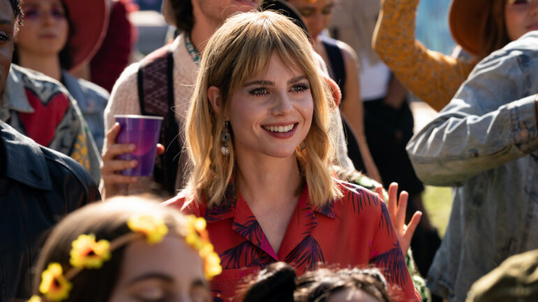 Lucy Boynton in 'The Greatest Hits'