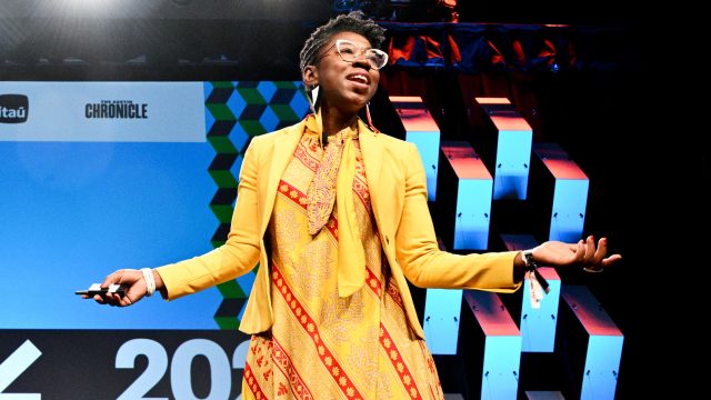 Dr. Joy Buolamwini Keynote – SXSW 2024 – Photo by Michael Buckner