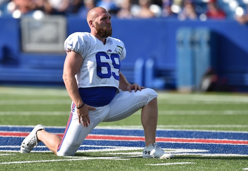 The Buffalo Bills "Return of the Blue and Red" training camp night practice 