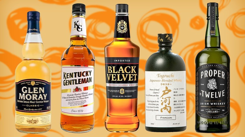 Bottles of the worst whiskey