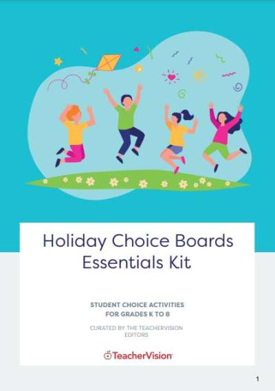 Holiday Choice Boards Essentials Kit