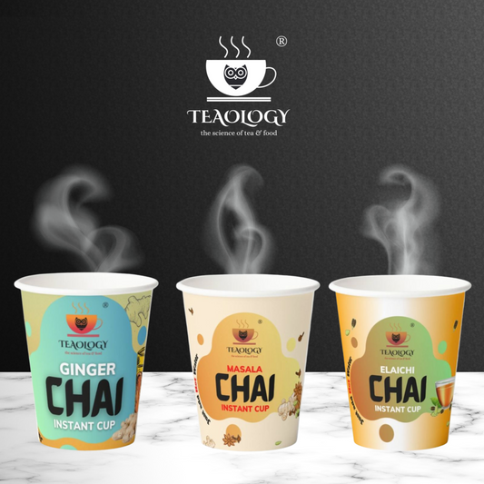 Assorted Chai Cups : Pack of Masala, Elaichi & Ginger flavour