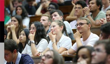 Étudiant·es en amphi