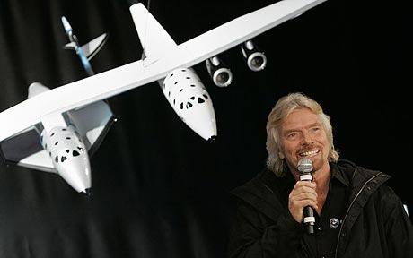 Sir Richard Branson: Sir Richard Branson plans 'underwater plane'